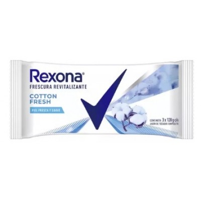 Jabon Tocador X3  Rexona Cotton Fresh