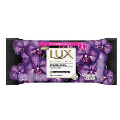 Jabon Tocador X 3 Lux Orquidea Negra