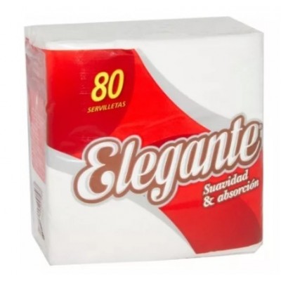 Servilletas Elegante X80 Unidades