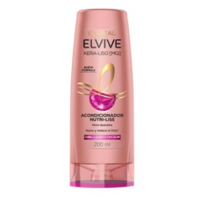 Acondicionador X200 Elvive Kera Liso Nutri Liss