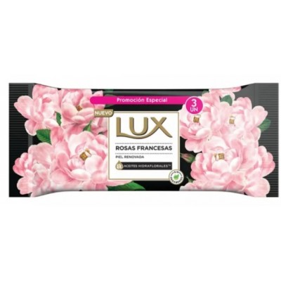 Jabon Tocador Lux X3 Rosas Francesas