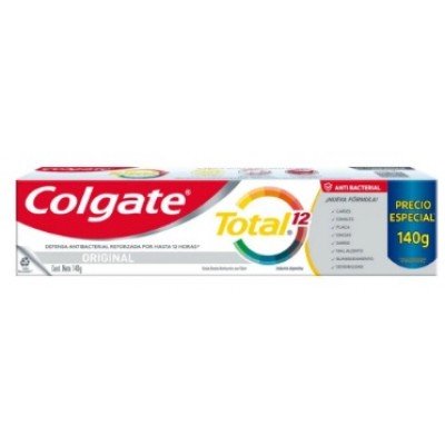 Dentifrico Colgate Total 12 Original X140 60243