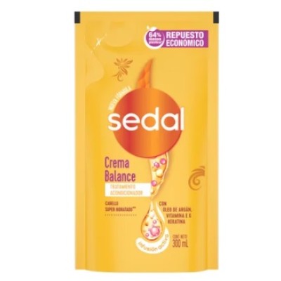Acondicionador Doy Pack Sedal Crema Balance