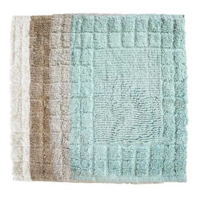 Alfombra Baño Algodón Pesada Dominicana 40x60 