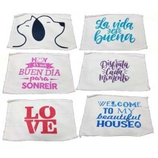 Alfombra Tejida Estampada 100 % Algodon Multiuso 40 X 60 Cm Alfombra Tejida Estampada 100 % Algodon Multiuso 40 X 60 Cm