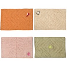 Alfombra Baño Algodón Guarda Bordada 40x60 Alfombra Baño Algodón Guarda Bordada 40x60