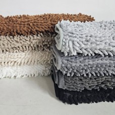 Alfombra Baño Shaggy Microfibra Liviana 40x60 Alfombra Baño Shaggy Microfibra Liviana 40x60