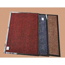 Alfombra Felpudo Texture Rayado 40 X60 Con Base Negra Alfombra Felpudo Texture Rayado 40 X60 Con Base Negra