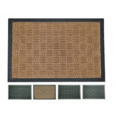 Alfombra Felpudo Con Orillo Goma Negra 40x60 Alfombra Felpudo Con Orillo Goma Negra 40x60