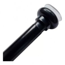 Barral Extensible De 1 A 2 Mts Bocha Lujo Color Negro Eliplast