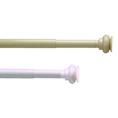 Barral Extensible De 1 A 2 Mts. Bocha Lujo Color Blanco Eliplast Barral Extensible De 1 A 2 Mts. Bocha Lujo Color Blanco Eliplast