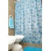 Cortina Baño Plástica Basic Doble Con Protector Y Ganchos Art 17 Eliplast
